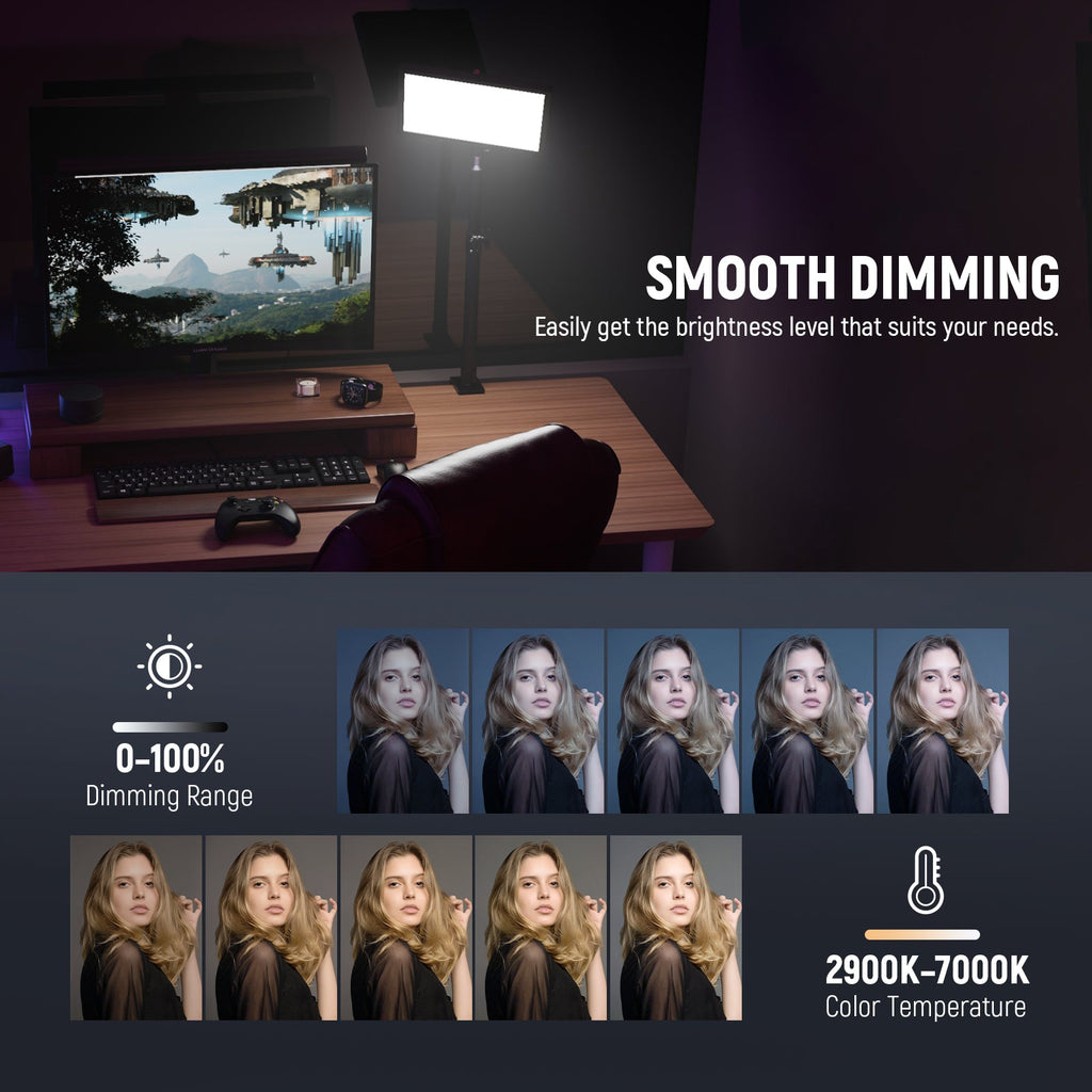NEEWER GL25B 12.9" Streaming Key Light