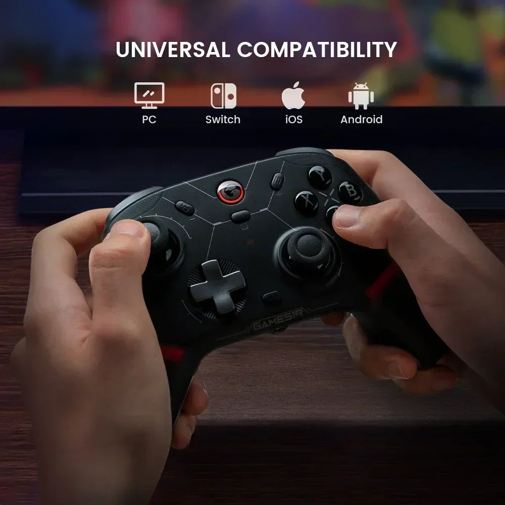 GameSir Cyclone 2 Multi-Platform Gaming Controller, Wireless for Nintendo Switch 2, PC, iOS, Android | Hall Effect, 6-Axis Gyro